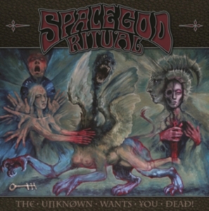 Space God Ritual - Unknown Wants You Dead! The i gruppen CD / Hårdrock hos Bengans Skivbutik AB (3654561)