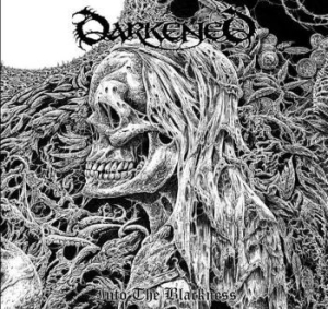 Darkened - Into The Blackness i gruppen CD / CD Hårdrock hos Bengans Skivbutik AB (3654728)