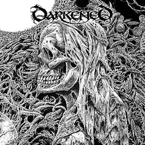 Darkened - Into The Blackness i gruppen CD / Hårdrock/ Heavy metal hos Bengans Skivbutik AB (3654728)