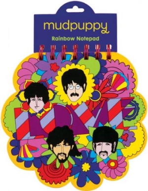 Beatles - The Beatles Yellow Submarine Rainbow Notepad i gruppen CDON - Exporterade Artiklar_Manuellt / Merch_CDON_exporterade hos Bengans Skivbutik AB (3655471)