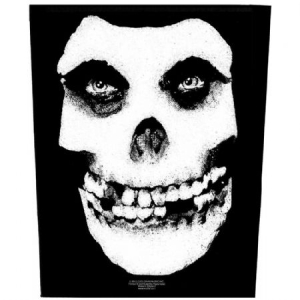 Misfits - Face Skull - Back Patch: i gruppen ÖVRIGT / MK Test 1 hos Bengans Skivbutik AB (3655629)