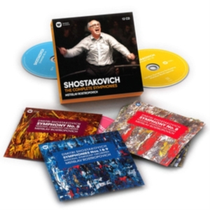 Mstislav Rostropovich - Shostakovich: The Complete Sym i gruppen CD / CD Klassiskt hos Bengans Skivbutik AB (3655962)