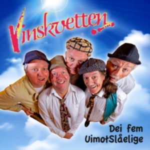 Vinskvetten - Dei Fem Uimotslåelige (M/Cd) i gruppen VINYL / Pop-Rock hos Bengans Skivbutik AB (3656679)