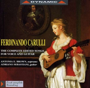 Carulli - Songs For Voice And Guitar i gruppen Externt_Lager / Naxoslager hos Bengans Skivbutik AB (3659440)