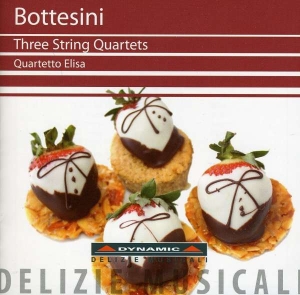 Bottesini - Three String Quartets i gruppen Externt_Lager / Naxoslager hos Bengans Skivbutik AB (3659441)