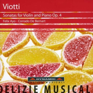 Viotti - Sonatas For Violin And Piano i gruppen Externt_Lager / Naxoslager hos Bengans Skivbutik AB (3659443)