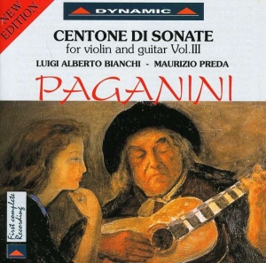 Paganini - Centone Di Sonate For Violin And Gu i gruppen Externt_Lager / Naxoslager hos Bengans Skivbutik AB (3659696)