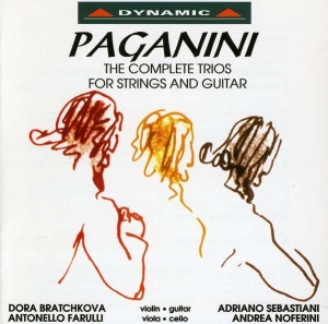 Paganini - Complete Trios For Strings And Guit i gruppen Externt_Lager / Naxoslager hos Bengans Skivbutik AB (3659698)