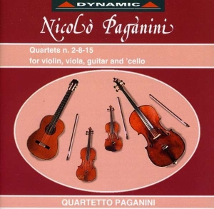 Paganini - Complete Quartets Vol 3 i gruppen Externt_Lager / Naxoslager hos Bengans Skivbutik AB (3659699)