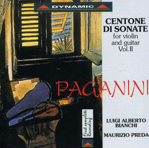Paganini - Centone Di Sonate For Violin And Gu i gruppen Externt_Lager / Naxoslager hos Bengans Skivbutik AB (3659700)