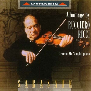 Sarasate - A Homage By Ruggiero Ricci i gruppen Externt_Lager / Naxoslager hos Bengans Skivbutik AB (3659701)
