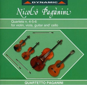 Paganini - Complete Quartets Vol 4 i gruppen Externt_Lager / Naxoslager hos Bengans Skivbutik AB (3659702)