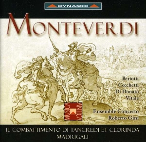 Monteverdi - Combattimento E Madrigali i gruppen Externt_Lager / Naxoslager hos Bengans Skivbutik AB (3659709)