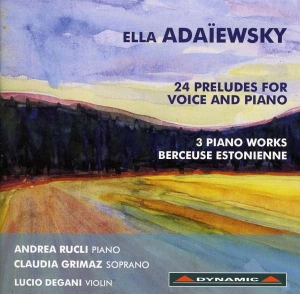 Adaiewsky - 24 Preludes For Voice And Piano i gruppen Externt_Lager / Naxoslager hos Bengans Skivbutik AB (3659722)