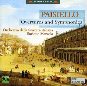 Paisiello - Overtures And Symphonies i gruppen Externt_Lager / Naxoslager hos Bengans Skivbutik AB (3661541)
