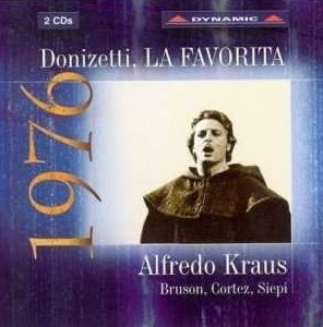 Donizetti - La Favorita i gruppen Externt_Lager / Naxoslager hos Bengans Skivbutik AB (3661720)