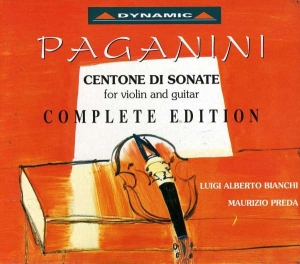 Paganini - Centone Di Sonate For Violin And Gu i gruppen Externt_Lager / Naxoslager hos Bengans Skivbutik AB (3661732)