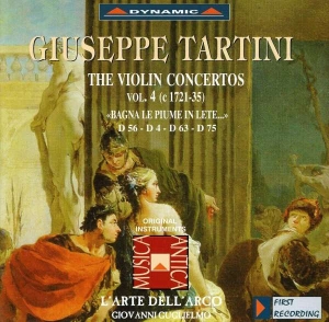 Tartini - The Violin Concertos Vol 4 i gruppen Externt_Lager / Naxoslager hos Bengans Skivbutik AB (3662174)