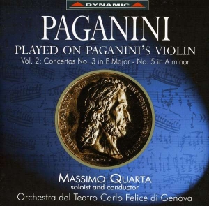 Paganini - The Violin Concertos Played On Paga i gruppen Externt_Lager / Naxoslager hos Bengans Skivbutik AB (3662182)