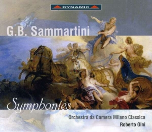 Sammartini - Symphonies i gruppen Externt_Lager / Naxoslager hos Bengans Skivbutik AB (3662196)