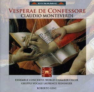 Monteverdi - Vesperae De Confessore i gruppen Externt_Lager / Naxoslager hos Bengans Skivbutik AB (3662201)