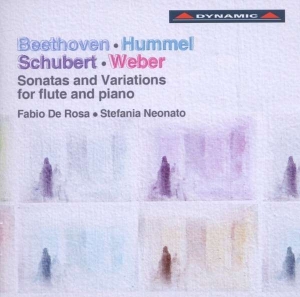 Beethoven / Hummel - Sonatas For Flute And Piano i gruppen Externt_Lager / Naxoslager hos Bengans Skivbutik AB (3662214)