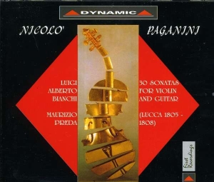Paganini - 30 Sonatas For Violin And Guitar i gruppen Externt_Lager / Naxoslager hos Bengans Skivbutik AB (3662221)
