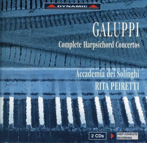 Galuppi - Complete Harpsichord Concertos i gruppen Externt_Lager / Naxoslager hos Bengans Skivbutik AB (3662222)
