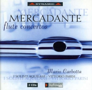 Mercadante - Flute Concertos i gruppen Externt_Lager / Naxoslager hos Bengans Skivbutik AB (3662230)