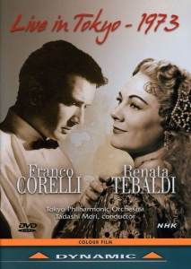 Corelli-Tebaldi - Live In Tokyo i gruppen Externt_Lager / Naxoslager hos Bengans Skivbutik AB (3662251)
