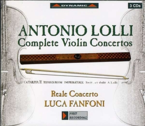 Lolli - Complete Violin Concertos i gruppen Externt_Lager / Naxoslager hos Bengans Skivbutik AB (3662253)