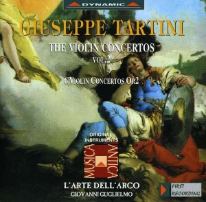 Tartini - The Violin Concertos  Vol 2 i gruppen Externt_Lager / Naxoslager hos Bengans Skivbutik AB (3662737)