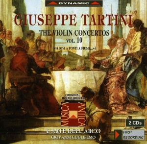 Tartini - The Violin Concertos Vol 10 i gruppen Externt_Lager / Naxoslager hos Bengans Skivbutik AB (3662742)