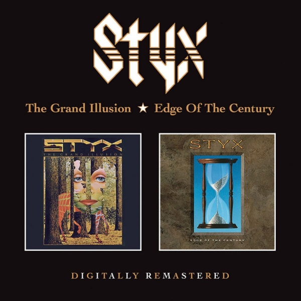 Styx - Grand Illusion/Edge Of The Century i gruppen CD / Pop hos Bengans Skivbutik AB (3664694)