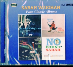Sarah Vaughan - Four Classic Albums i gruppen CD / Jazz hos Bengans Skivbutik AB (3664702)