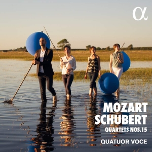 Mozart W A Schubert Franz - Quartets Nos.15 i gruppen Externt_Lager / Naxoslager hos Bengans Skivbutik AB (3665969)