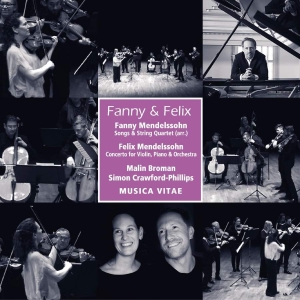 Mendelssohn Fanny Mendelssohn Fe - Musica Vitae: Fanny & Felix i gruppen Externt_Lager / Naxoslager hos Bengans Skivbutik AB (3665986)