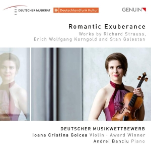 Golestan Stan Korngold E W Strau - Romantic Exuberance i gruppen Externt_Lager / Naxoslager hos Bengans Skivbutik AB (3665990)