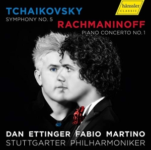 Tchaikovsky Pyotr Rachmaninov Se - Symphony No. 5 Piano Concerto No. i gruppen Externt_Lager / Naxoslager hos Bengans Skivbutik AB (3665997)