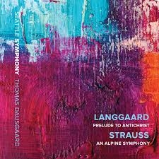 Langgaard Rued Strauss Richard - Prelude To Antichrist & An Alpine S i gruppen Externt_Lager / Naxoslager hos Bengans Skivbutik AB (3666013)