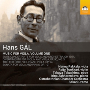 Gál Hans - Music For Viola, Vol. 1 i gruppen Externt_Lager / Naxoslager hos Bengans Skivbutik AB (3666020)