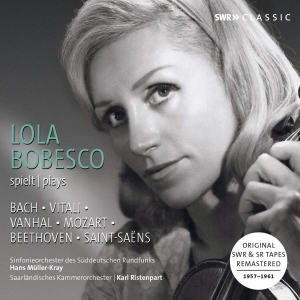 Various - Lola Bobesco Plays Bach, Vitali, Va i gruppen Externt_Lager / Naxoslager hos Bengans Skivbutik AB (3666034)