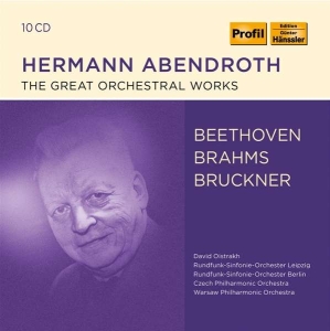 Beethoven Ludwig Van Brahms Joha - The Great Orchestral Works (10 Cd) i gruppen Externt_Lager / Naxoslager hos Bengans Skivbutik AB (3666041)