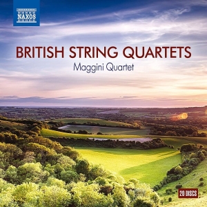 Various - British String Quartets (20 Cd) i gruppen Externt_Lager / Naxoslager hos Bengans Skivbutik AB (3666047)