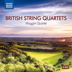 Various - British String Quartets (20 Cd) i gruppen Externt_Lager / Naxoslager hos Bengans Skivbutik AB (3666047)