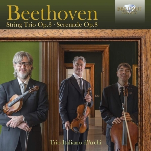 Beethoven Ludwig Van - String Trio Op.3 & Serenade Op.8 i gruppen Externt_Lager / Naxoslager hos Bengans Skivbutik AB (3666050)