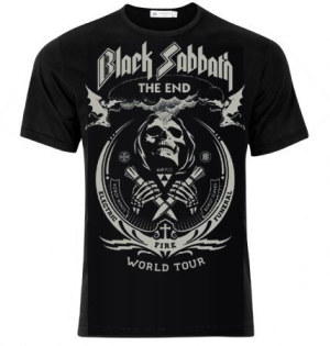 Black Sabbath - Black Sabbath T-Shirt The End i gruppen ÖVRIGT / Merchandise hos Bengans Skivbutik AB (3666249)
