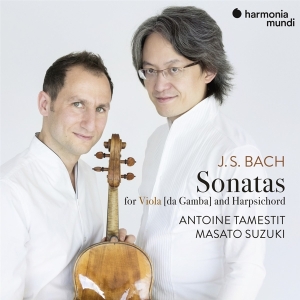 Antoine Tamestit & Masaaki Suzuki - J.S. Bach: Sonatas For Viola Da Gamba And Harpsichord i gruppen CD / Klassiskt,Övrigt hos Bengans Skivbutik AB (3671804)