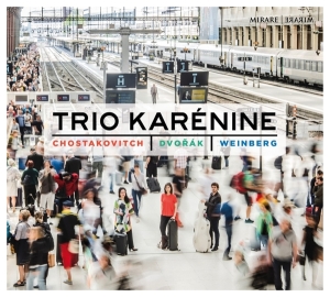 Trio Karenine - Shostakovich/Dvorak/Weinberg i gruppen CD / Klassiskt hos Bengans Skivbutik AB (3672583)