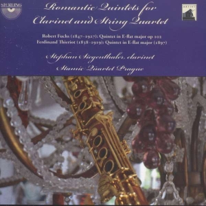 Fuchs / Thieriot - Romantic Quintets For Clarinet & i gruppen Externt_Lager / Naxoslager hos Bengans Skivbutik AB (3674725)